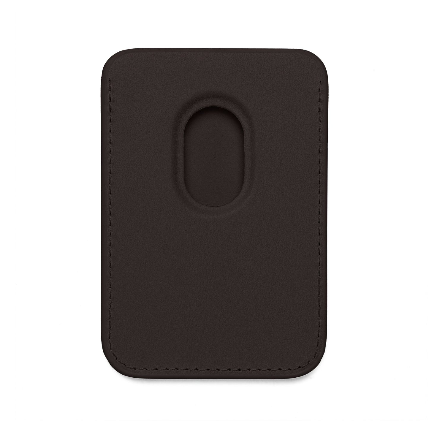 Magsafe Vegan Wallet — Sad Pink Ghost With Empty Pockets Card Holder