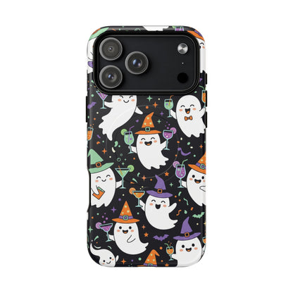 Halloween Ghosts Magnetic Phone Case — Cute Spooky Pattern