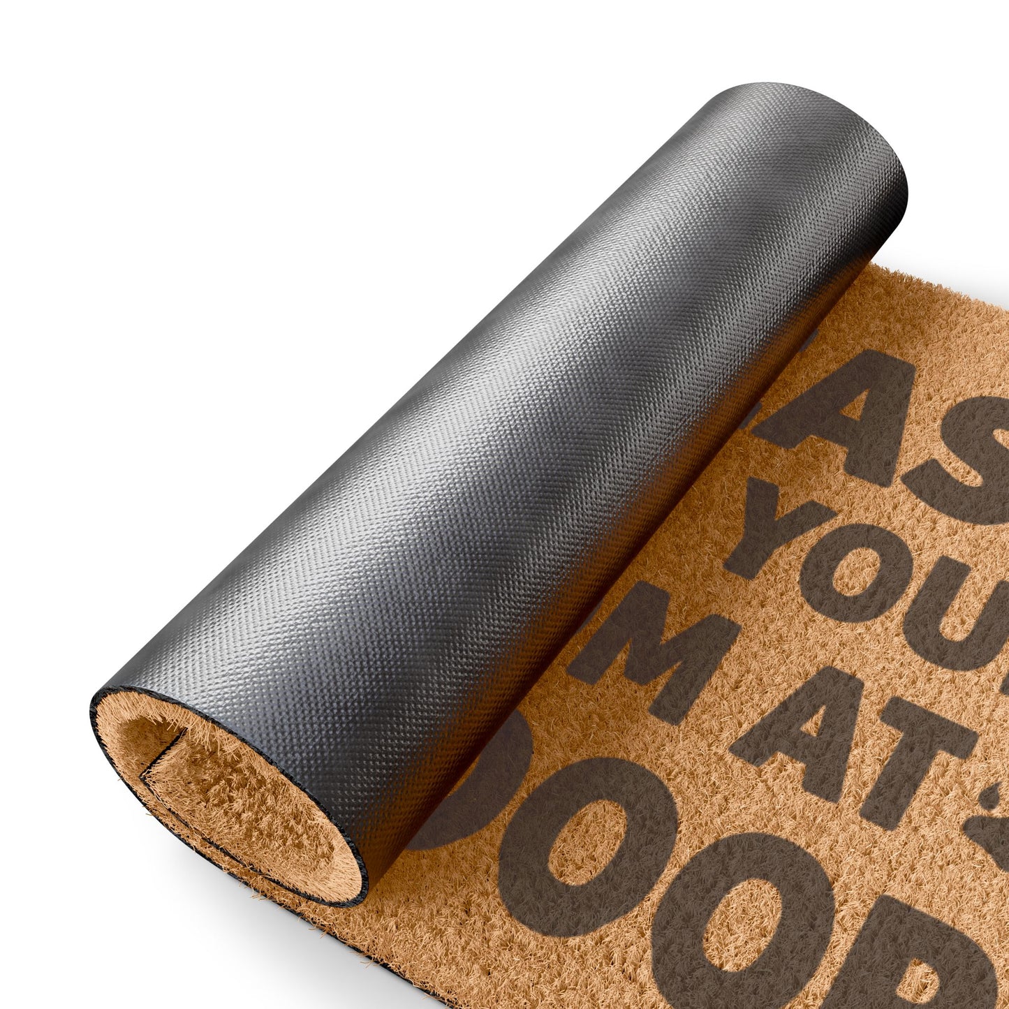 Please Leave Your Broom At The Door Doormat — Funny Witchy Welcome Mat for Halloween & Everyday