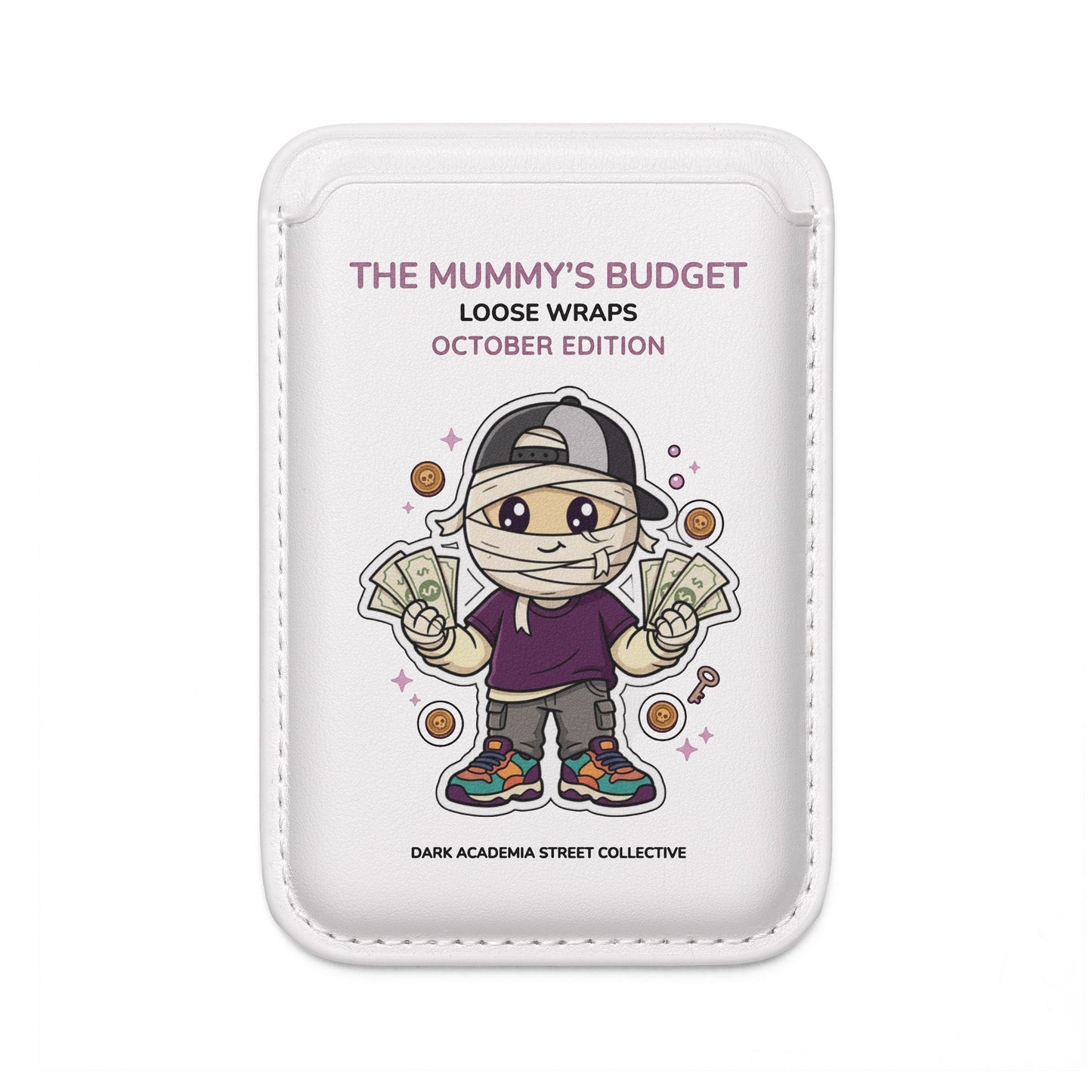 Mummy’s Budget Vegan MagSafe Wallet — October Edition Card Holder